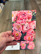Load image into Gallery viewer, Peony Notecards, "Extravagence" - 3 pack