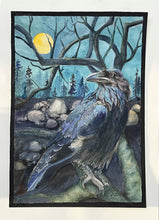 Load image into Gallery viewer, Raven Print - "Night Watch"