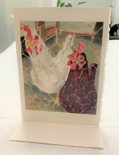 Load image into Gallery viewer, Chicken Greeting Card, "All Cooped Up"