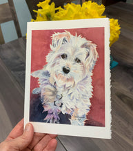 Load image into Gallery viewer, Pet Dog, Terrier Greeting Card, "Arby"