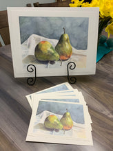 Load image into Gallery viewer, Pears Print, "The Moody Pair"
