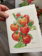 Load image into Gallery viewer, Tomatoes Greeting Card, "February Dreams"
