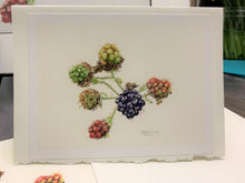 Load image into Gallery viewer, Blackberries Greeting Card, "Transitions"
