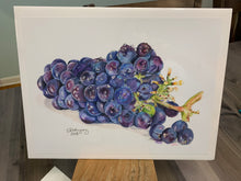 Load image into Gallery viewer, Grapes Print, "Crisp and Sweet"
