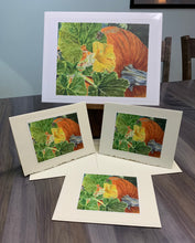 Load image into Gallery viewer, Pumpkin Print, "Pumpkin Peeking"