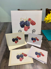 Load image into Gallery viewer, Blackberries "Little Gems" Greeting Card