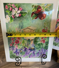 Load image into Gallery viewer, Bee House Floral Print, "A Bee's Dream"