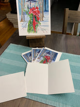 Load image into Gallery viewer, Christmas Lamp Post Greeting Card