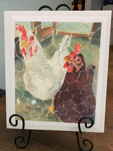 Load image into Gallery viewer, Chicken Print, "All Cooped Up: that COVID Feeling"