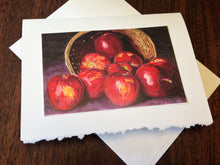 Load image into Gallery viewer, Apples Greeting Card, "Spilled Apples"