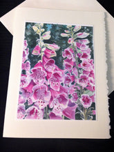 Load image into Gallery viewer, Foxglove Greeting Card, "Healing for the Heart"