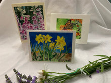 Load image into Gallery viewer, Daffodil Greeting Card, "First Sighting"