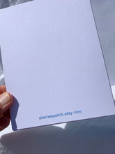 Load image into Gallery viewer, Forget-Me-Nots Notecards, pack of 3