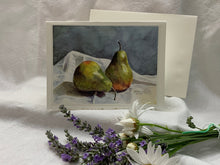 Load image into Gallery viewer, Pear Greeting Card, "The Moody Pair"