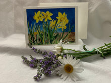Load image into Gallery viewer, Daffodil Greeting Card, "First Sighting"