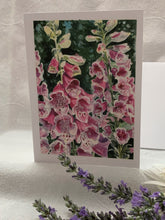 Load image into Gallery viewer, Foxglove Notecards, "Healing for the Heart" - 3 pack