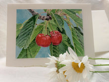 Load image into Gallery viewer, Cherries Print, "Cherries Jubilee"