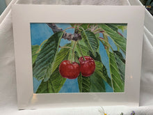 Load image into Gallery viewer, Cherries Print, "Cherries Jubilee"