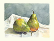 Load image into Gallery viewer, Pears Print, "The Moody Pair"