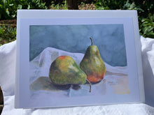 Load image into Gallery viewer, Pears Print, "The Moody Pair"