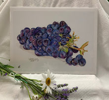 Load image into Gallery viewer, Grapes Print, "Crisp and Sweet"