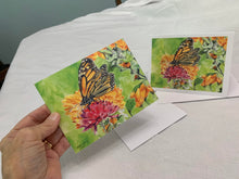 Load image into Gallery viewer, Monarch Butterfly Notecards, "The Monarch"