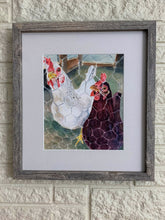 Load image into Gallery viewer, Chicken Print, "All Cooped Up: that COVID Feeling"
