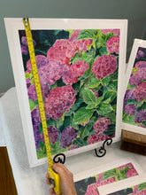 Load image into Gallery viewer, Hydrangea (Pink) Print, "Pink Bliss"
