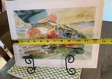 Load image into Gallery viewer, Rainbow Trout, "Swimming Rainbow" Print