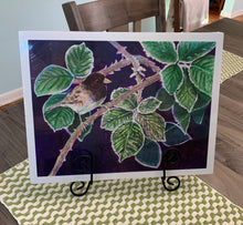 Load image into Gallery viewer, Faith, Hope, Love: Junco in Brambles Print, "Faith"