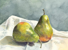 Load image into Gallery viewer, Pear Greeting Card, "The Moody Pair"