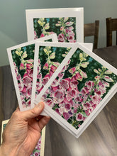 Load image into Gallery viewer, Foxglove Notecards, "Healing for the Heart" - 3 pack