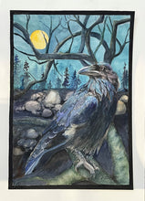 Load image into Gallery viewer, Raven Print - &quot;Night Watch&quot;
