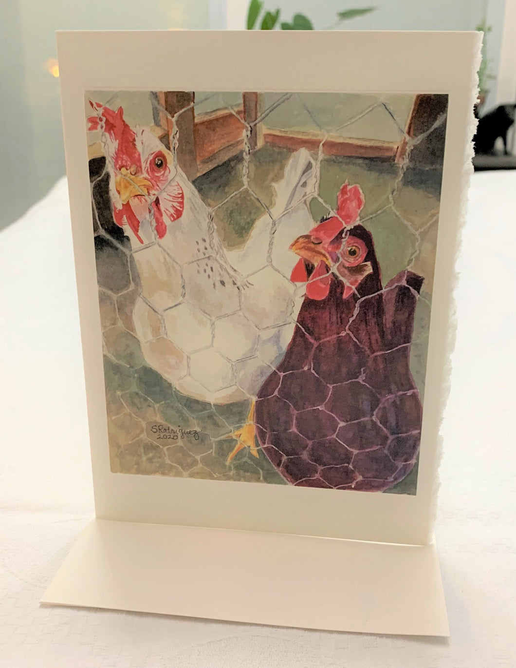 Chicken Greeting Card, 