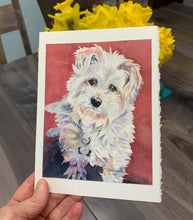 Load image into Gallery viewer, Pet Dog, Terrier Greeting Card, &quot;Arby&quot;
