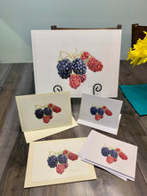 Load image into Gallery viewer, Blackberries &quot;Little Gems&quot; Greeting Card

