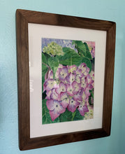 Load image into Gallery viewer, Hydrangea (Violet) Original painting, &quot;Violet Crown&quot;
