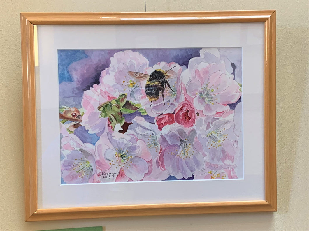 Bumble Bee Painting, 