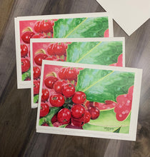 Load image into Gallery viewer, Christmas Holly Greeting Card
