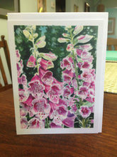 Load image into Gallery viewer, Foxglove Greeting Card, &quot;Healing for the Heart&quot;

