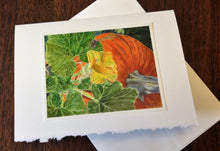 Load image into Gallery viewer, Pumpkin Greeting Card, &quot;Pumpkin Peeking&quot;

