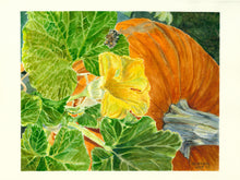 Load image into Gallery viewer, Pumpkin Greeting Card, &quot;Pumpkin Peeking&quot;

