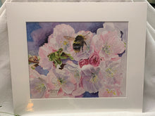 Load image into Gallery viewer, Bumble bee Print, &quot;And the Bees...&quot;
