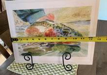 Load image into Gallery viewer, Rainbow Trout, &quot;Swimming Rainbow&quot; Print
