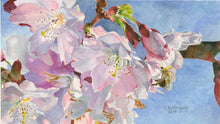Load image into Gallery viewer, Cherry Blossom and Bee Greeting Card - &quot;Spring Will Come!&quot;
